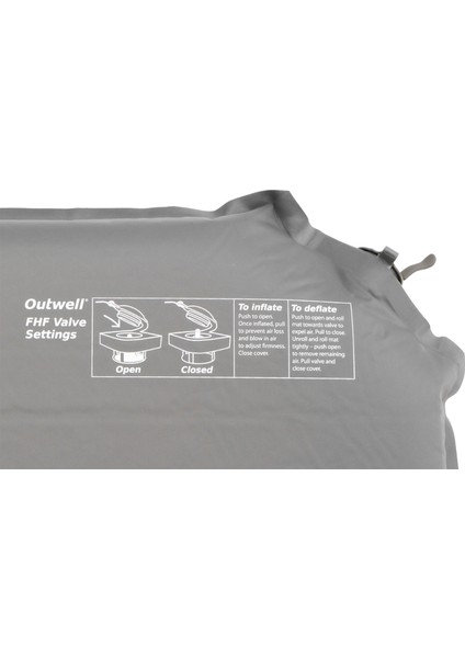 Sleepin Single Mat Siyah Yalıtımlı Şişme Kamp Matı 7.5 mm