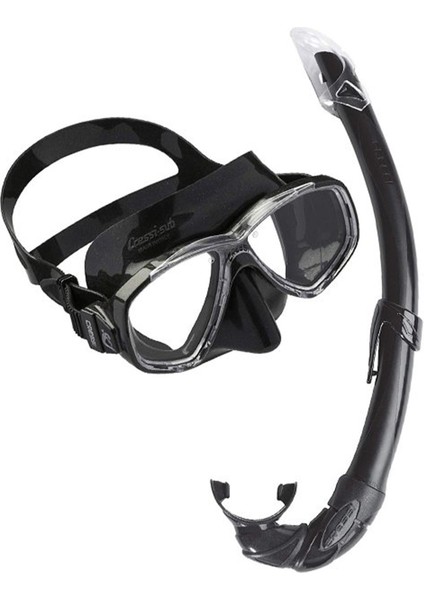 Perla Mare Siyah Maske ve Şnorkel Set
