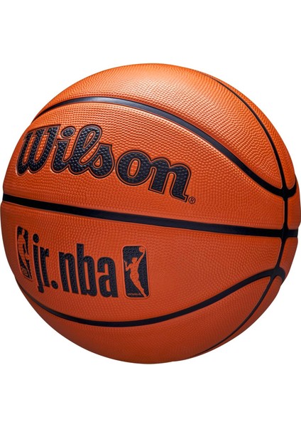 WZ3013001XB7 Jr Nba Drv Fam Logo Kahverengi Size 7 Basketbol Topu
