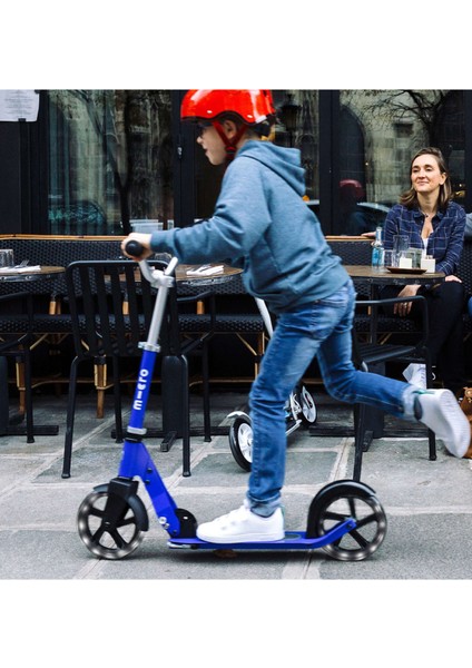 Cruiser LED Mavi 2 Tekerlekli Scooter