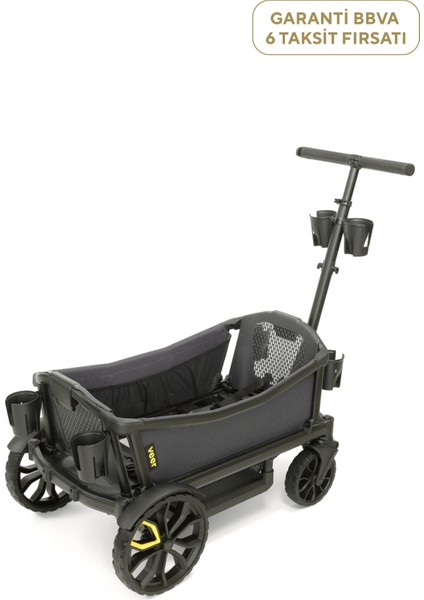 Cruiser Vagon Koyu Gri Bebek Arabası