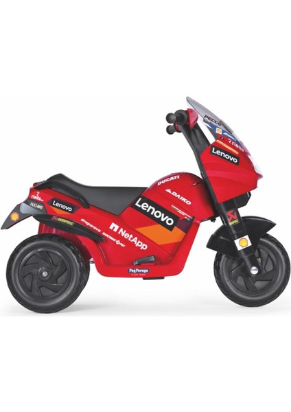 Ducati Desmosedici Evo Kırmızı 6V Çocuk Akülü Motosiklet