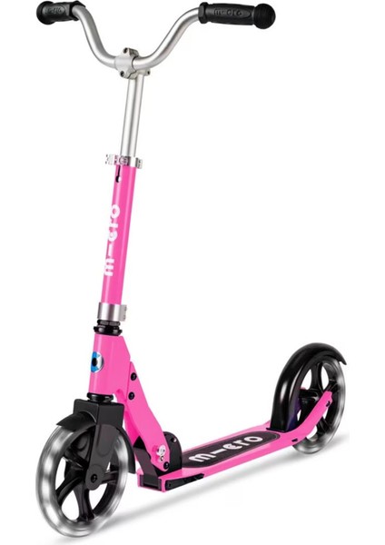 Cruiser LED Pembe 2 Tekerlekli Scooter