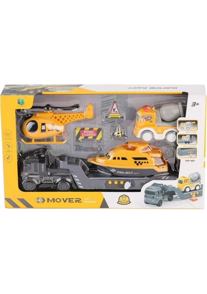 Nessiworld 2632-3 Kutulu 4 Araçlı Tır Seti