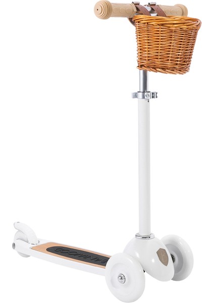Vintage Beyaz Scooter