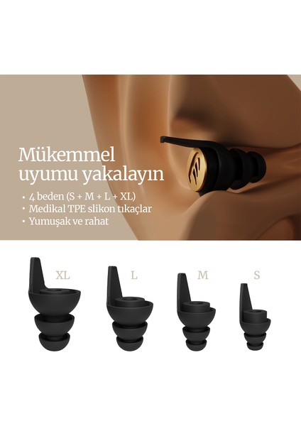 Atıcılık ve Avcılık Için Boyun Askılı Turuncu Kulak Tıkacı