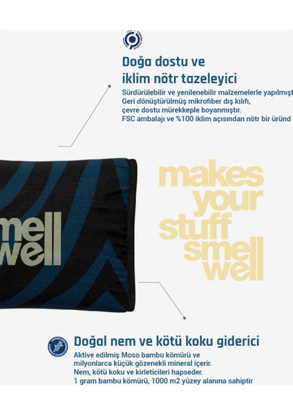 Aktif Geometrik Turuncu Ayakkabı Koku Giderici Yastıkçık