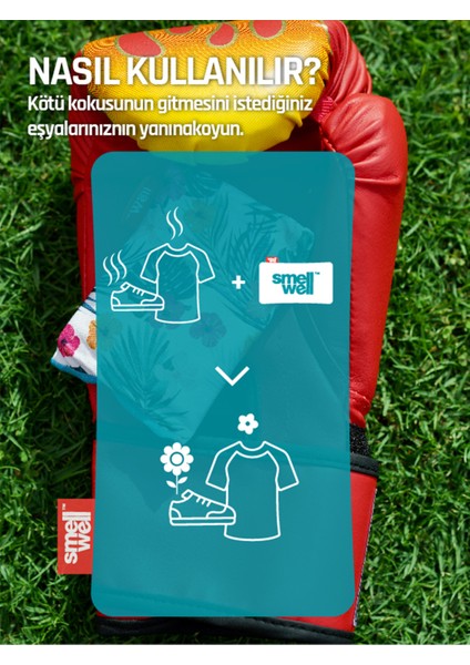 Aktif Geometrik Turuncu Ayakkabı Koku Giderici Yastıkçık