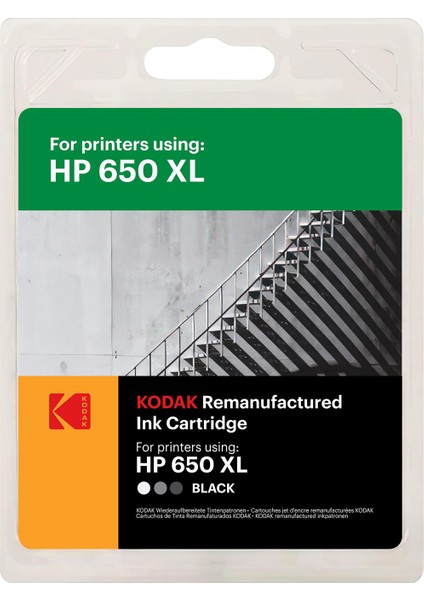 HP650 Siyah Mürekkep Kartuşu