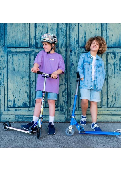 2 Tekerlekli Lacivert Çocuk Scooter