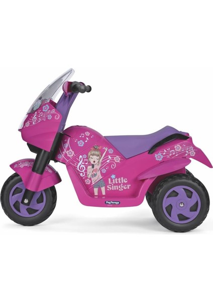 Little Singer Pembe 6V Çocuk Akülü Motosiklet fiyatları