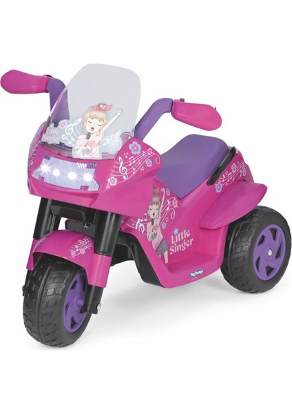 Little Singer Pembe 6V Çocuk Akülü Motosiklet indirimleri