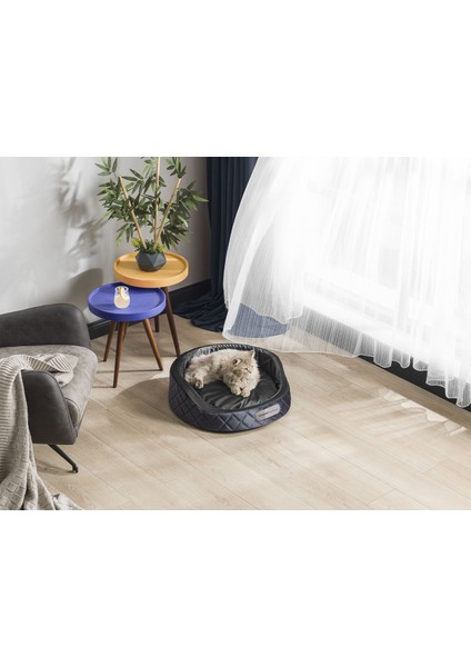Elegance Antrasit Küçük Irk Köpek Yatağı