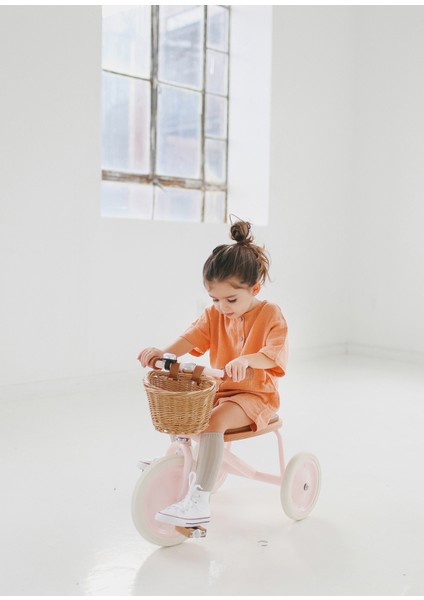 Vintage Trike Pembe Kız Çocuk Bisikleti