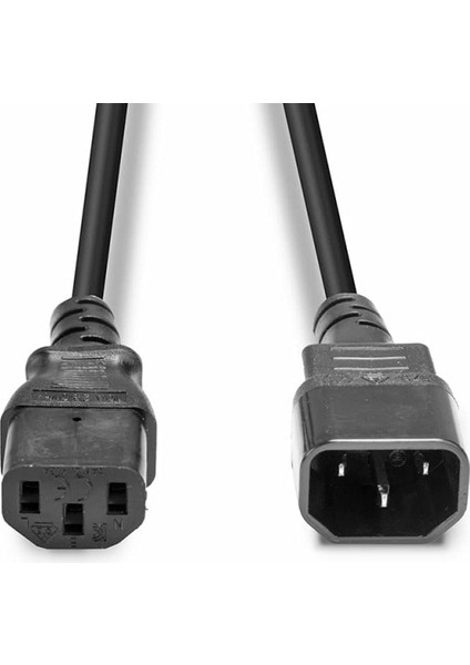 1.5 Metre Güç Uzatma Kablosu Pc Bilgisayar Monitör Pdu Sahne Işığı Baskül C13 C14 Elektrik Kablosu