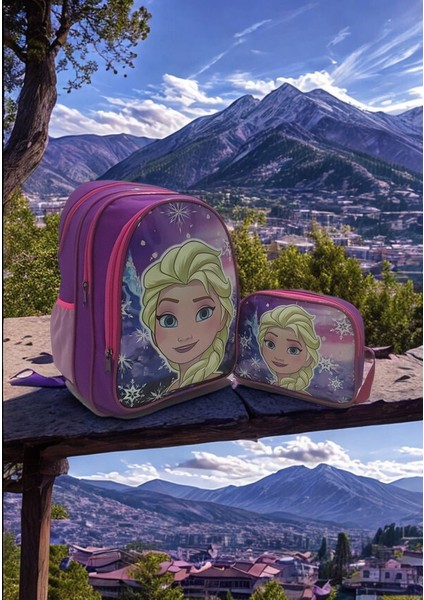 Kız Elsa Okul ve Beslenme Çantası-Ekonomik