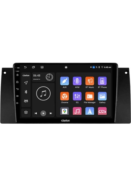 Bmw5 Serisi E39 Android Multimedya Sistemi 4-64 For-X (1995-2003)-C09011 Ön Kayıt Kamera Hediyeli