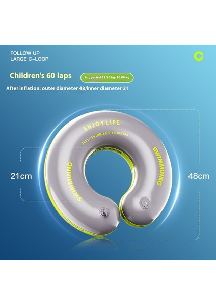 Karikatür Küçük Çocuk Yüzme Halkası Bebek Yaka Yüzme Yüzdürme Halkası Can Yeleği Yüzme Ekipmanları (Yurt Dışından)