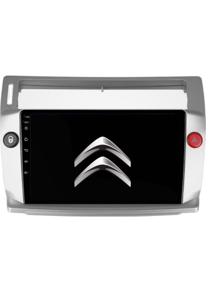 Citroen C4 Android Multimedya Sistemi 4-64 For-X (2005-2011) C09036 Ön Kayıt Kamera Hediyeli