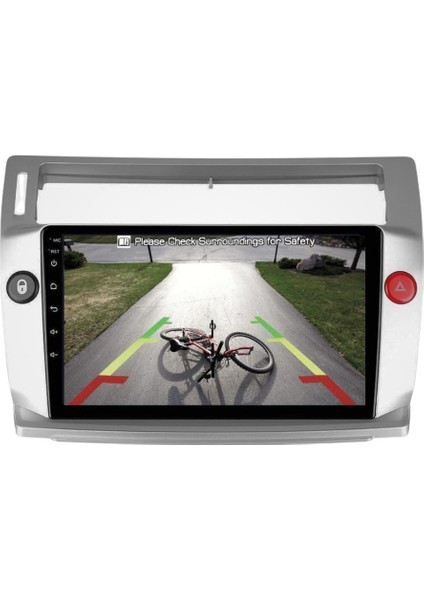 Citroen C4 Android Multimedya Sistemi 4-64 For-X (2005-2011) C09036 Ön Kayıt Kamera Hediyeli