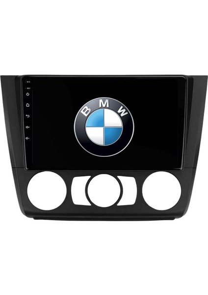 Bmw 1 Serisi E81-R82-R87-E88 Android Multimedya Sistemi 4-64 For-X (2007-2011)-C09009ÖN Kayıt Kamera Hediyeli