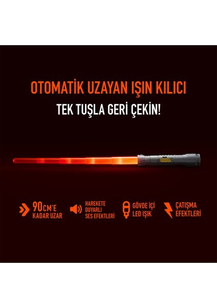Kırmızı Oyuncak Işın Kılıcı modelleri