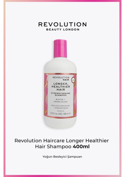 Longer Healthier Hair Shampoo 400ML