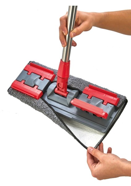 Mandallı ve Sihirli Mop, Yer ve Cam Temizliği Için Pratik Temizlik Aracı