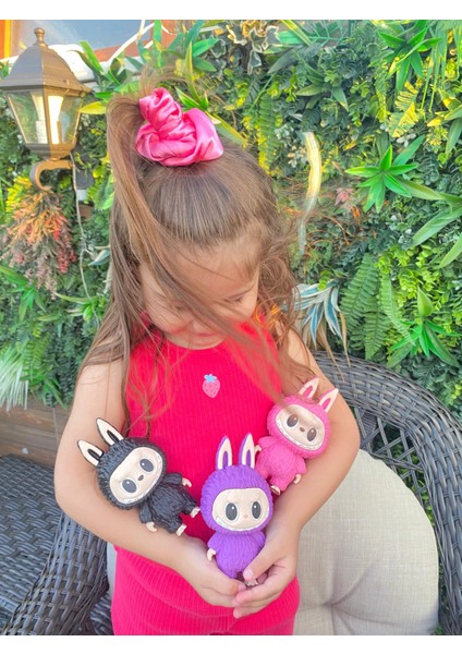 Labubu Figür, 3'lü Set Labubu Figürü, Sevimli Canavar Labubu 13 cm Ayakta Duran fiyatları