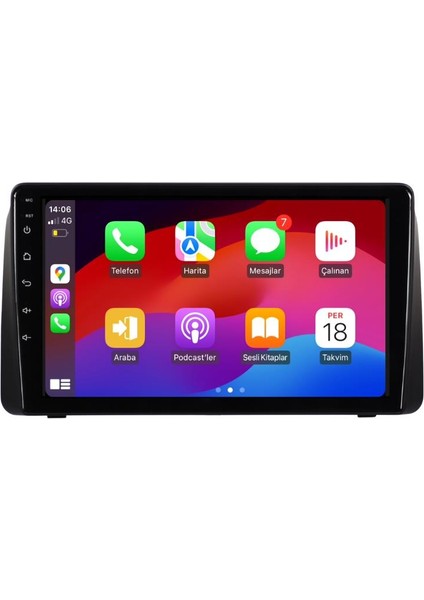 Chrysler Grand Voyager Android Multimedya Sistemi 4-64 For-X (2011-2015) C09014 Ön Kayıt Kamera Hediyeli
