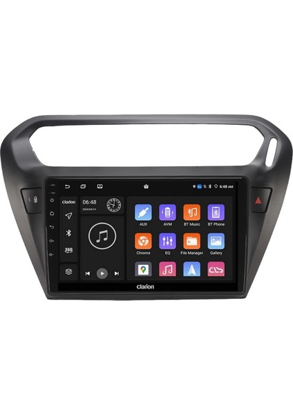 Citroen C-Elysee Android Multimedya Sistemi 4-64 For-X (2012-2020) C09252 Ön Kayıt Kamera Hediyeli