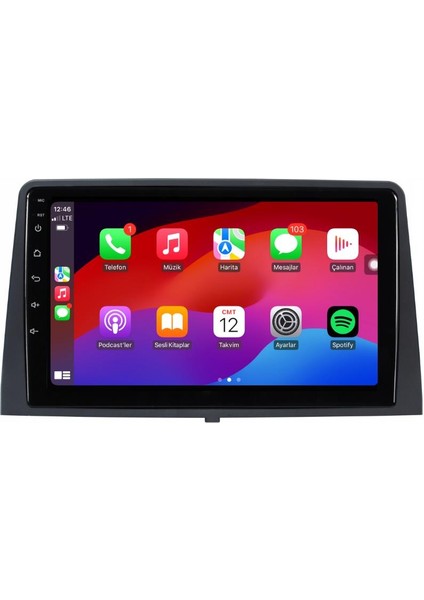 Citroen Berlingo Android Multimedya Sistemi 4-64 For-X (2018-2024) C10006 Ön Kayıt Kamera Hediyeli