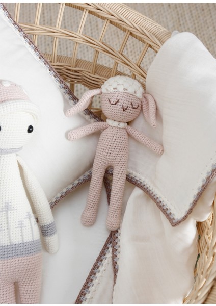 Little Lamb Somon Amigurumi Uyku Arkadaşı modelleri