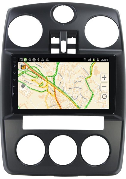 Chrysler Pt Cruiser Android Multimedya Sistemi 4-64 For-X (2006-2007) C09015 Ön Kayıt Kamera Hediyeli