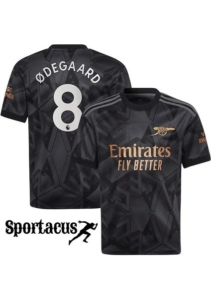 A.r.s.e.n.a.l 2022/23 Sezon Martin Ødegaard Deplasman Forması (Black) modelleri
