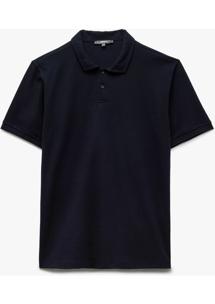 Pamuklu Düğmeli Regular Fit Kısa Kollu Polo Yaka Tişört modelleri