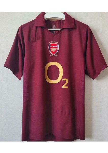A.r.s.e.n.a.l 2005/06 Sezonu Thierry Henry Özel Nostalji Forması