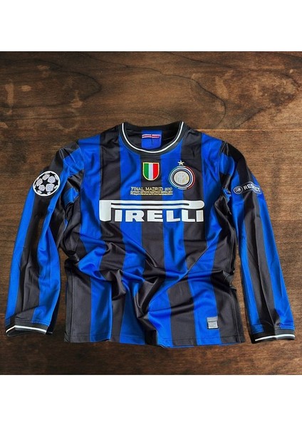 2010-11 Şampiyonlar Ligi Finali Uzun Kol Retro Fenomen Ronaldo Futbol Forması Nostalji Forma