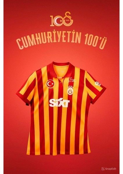 Özel 100.YIL Galatasarây-Isimsiz Yetişkin Forması