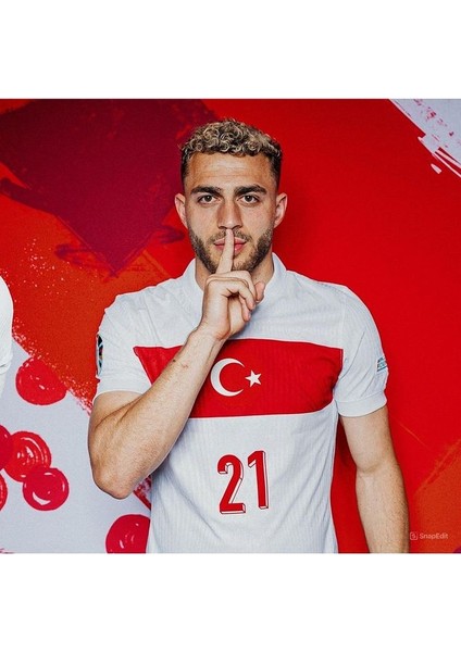 Türkiye Euro 2024 Barış Alper Beyaz Forması