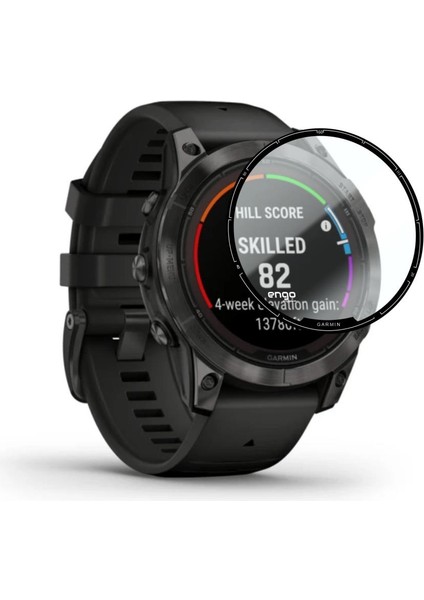 Garmin Fenix 7 Pro Ekran Koruyucu Flexible Tam Kaplama modelleri