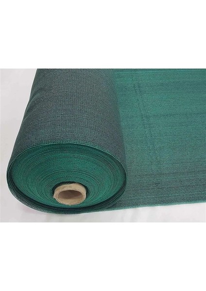Yeşil Gölgelik File Çit Filesi %75'lik Görünümlü Bahçe Çit Örtüsü Gölgelik Koruma Tülü (Yükseklik) 150 cm (Uzunluk) 100 Metre ( 1top )