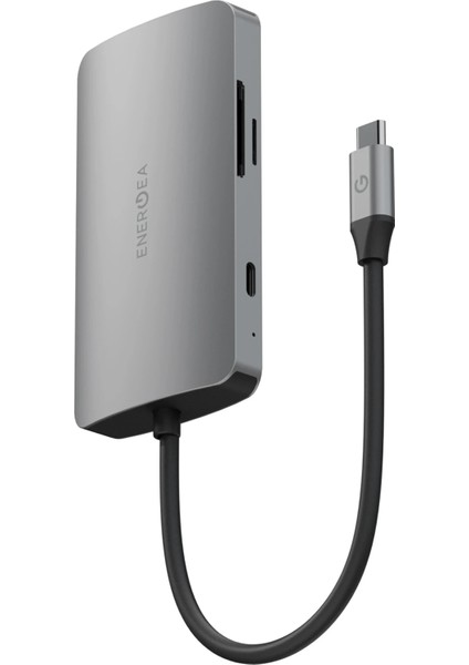 Aluhub Hd Pro 2 100W Type-C Pd Şarj Destekli 8in1 4K Hub Dönüştürücü