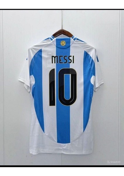 Arjantin Messi 2024 Copa America Iç Saha ve Deplasman Mavi 2 Li Set Forması fiyatları