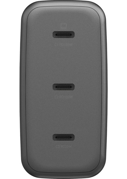 Ampcharge GAN100 2 Adet 100W Type-C ve 1 Adet 35W Type-C Çıkışlı Hızlı Şarj Aleti modelleri