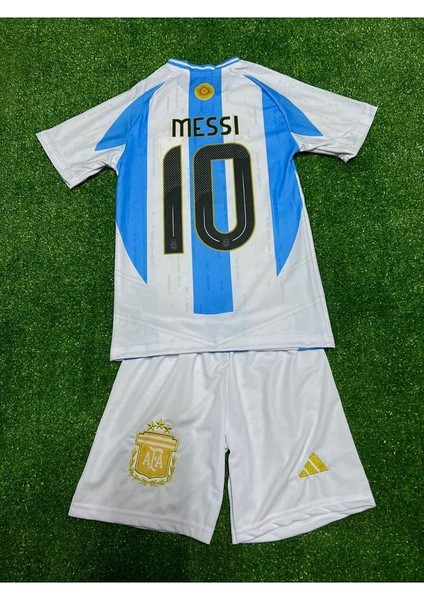 Arjantin Lionel Messi 2024 America's Cup Özel Çocuk Forması fiyatları