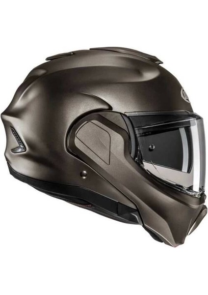 F100 Kask Semı Flat Tıtanıum
