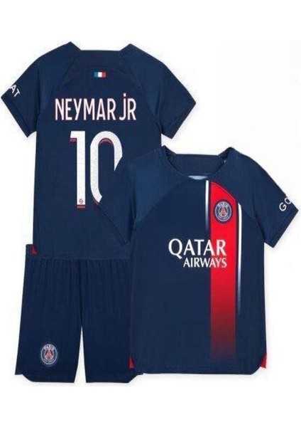 Neymar Jr 10 P:s:g Paris Çocuk Forması (Forma Şort Çorap) 3 Lü Set