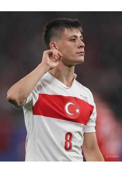 Türkiye Euro 2024 Arda Güler Beyaz Forması