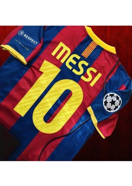 Messi Retro 10 Şampiyonlar Ligi London Finali Yetişkin Forması